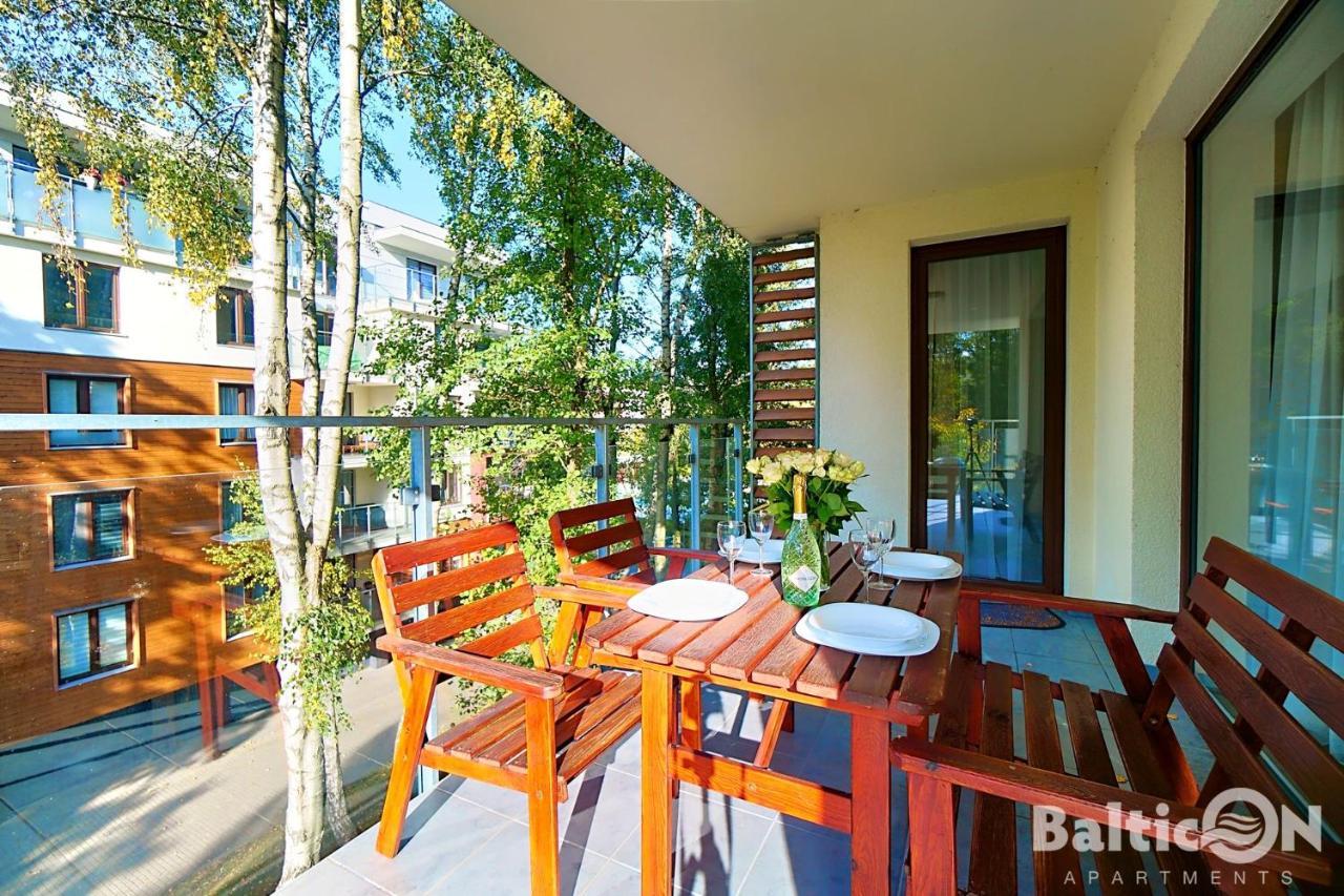 Apartamenty Balticon Polanki - Sauna, Fitness Inclusive - Basen Latem, Pool Im Sommer โควอบเซก ภายนอก รูปภาพ
