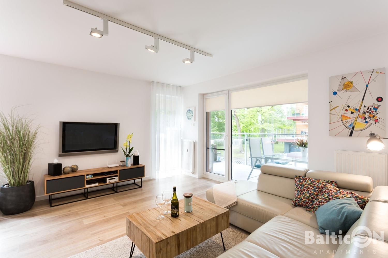 Apartamenty Balticon Polanki - Sauna, Fitness Inclusive - Basen Latem, Pool Im Sommer โควอบเซก ห้อง รูปภาพ
