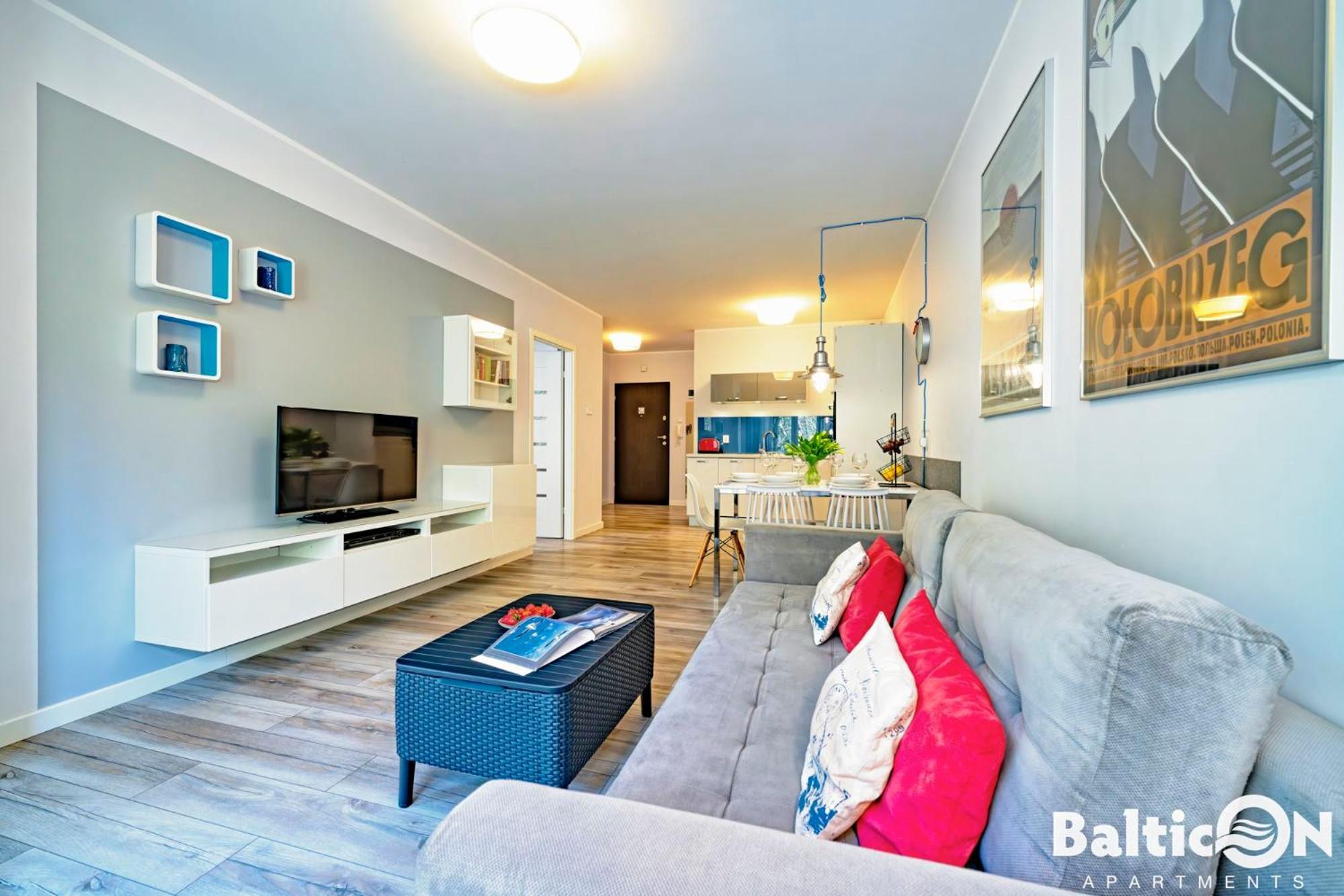 Apartamenty Balticon Polanki - Sauna, Fitness Inclusive - Basen Latem, Pool Im Sommer โควอบเซก ภายนอก รูปภาพ