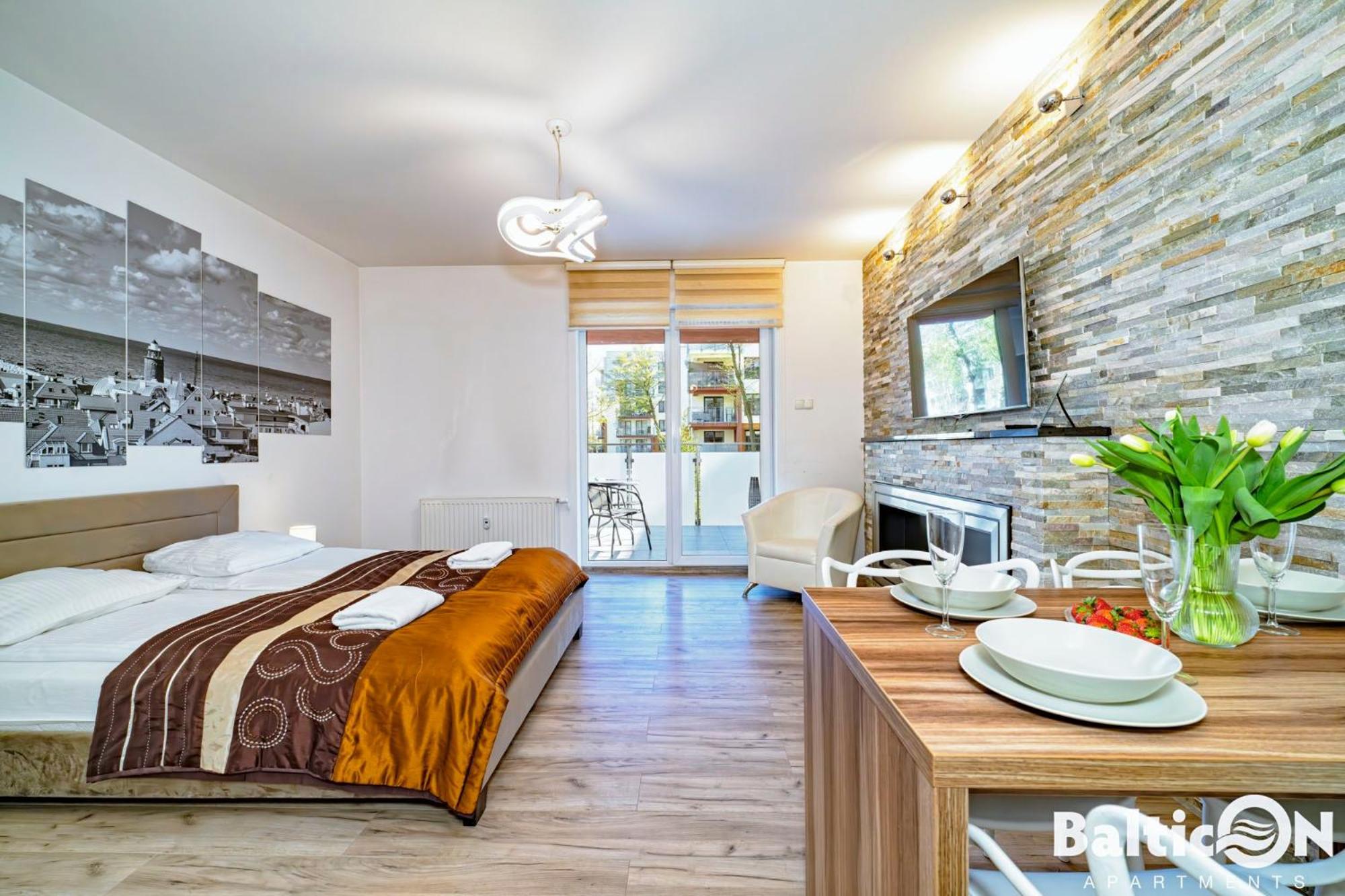 Apartamenty Balticon Polanki - Sauna, Fitness Inclusive - Basen Latem, Pool Im Sommer โควอบเซก ภายนอก รูปภาพ