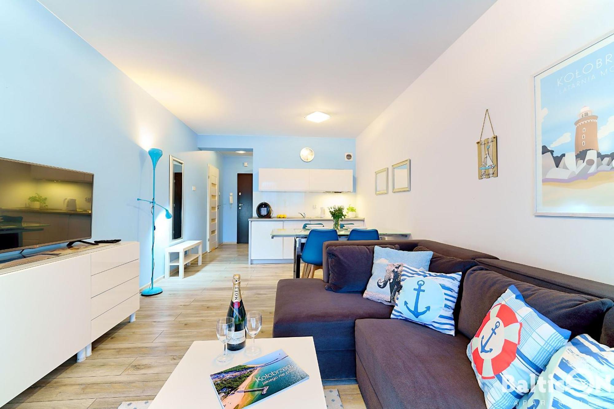 Apartamenty Balticon Polanki - Sauna, Fitness Inclusive - Basen Latem, Pool Im Sommer โควอบเซก ห้อง รูปภาพ