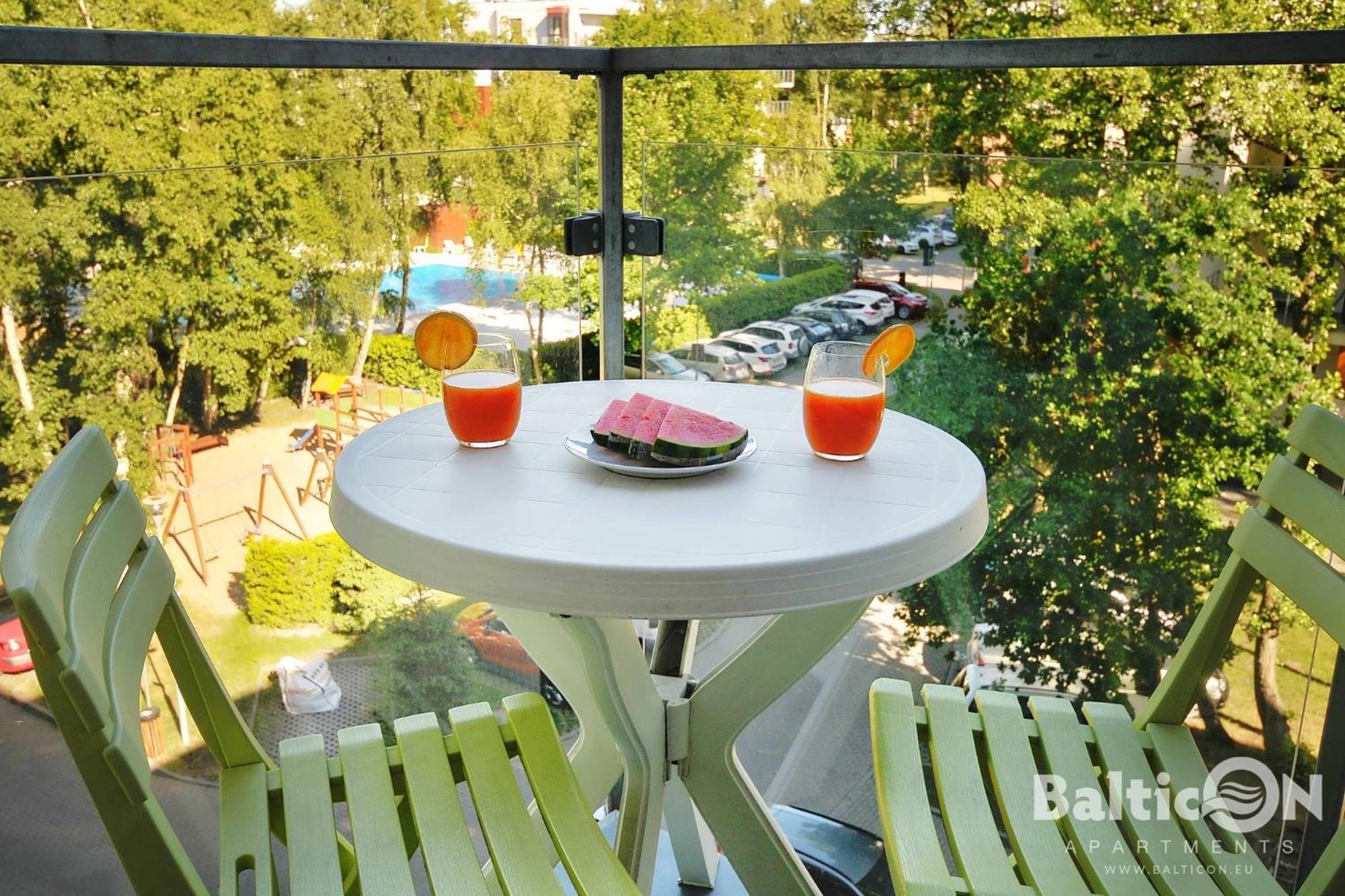 Apartamenty Balticon Polanki - Sauna, Fitness Inclusive - Basen Latem, Pool Im Sommer โควอบเซก ภายนอก รูปภาพ